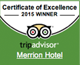 Tripadvisor Certificate of Excellence